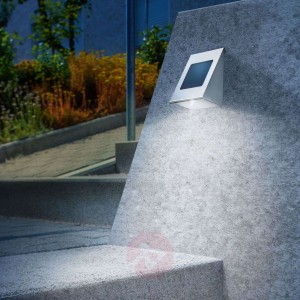 Lampa ścienna Color Shine duo stal nierdzewna