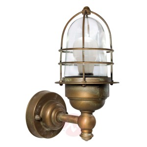 Mała zewnętrzna lampa ścienna MATTEO