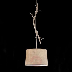 Lampa wisząca Sabina tekstylny klosz 1-pkt., 35cm