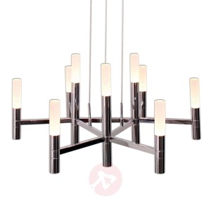 18-punktowa, ściemniana lampa wisząca LED Irina