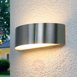 Lampa zewnętrzna Nadia z LED, stal szlachetna