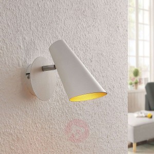 Lucande Wibke lampa ścienna w kolorze białym