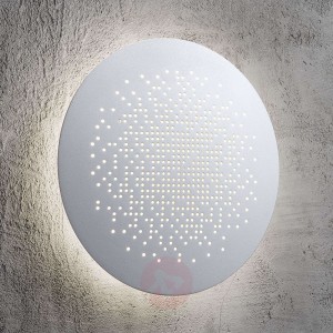 Okrągły kinkiet LED Hunt Ø 19 cm