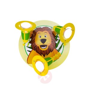 Lampa sufitowa Lew do pokoju dziecięcego
