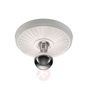 Lampa sufitowa Iris z gipsu, stiukowa, Ø 30 cm