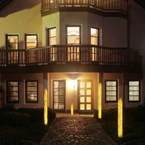 Słupek Sahara 110 cm z podstawą aluminiową