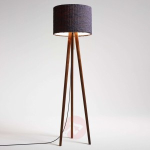 Lampa stojąca Sten Cloud orzech grafit