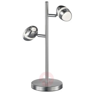 Shark – nowoczesna lampa stołowa LED, 2-punktowa