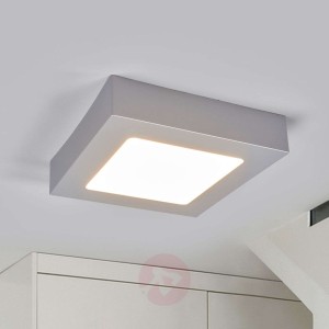 Lampa LED Marlo srebrna 3 000 K kątowa 18,1cm