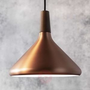 Lampa wisząca FLOAT, miedziana, 27 cm