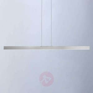Bopp Nano - lampa wisząca LED, aluminium 140cm