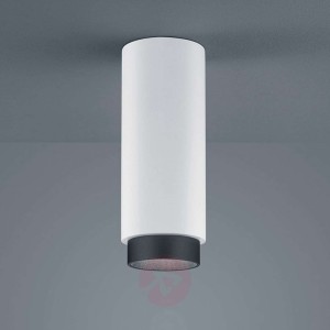 Helestra Pont downlight okrągły gips, czarny