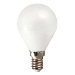 Żarówka LED TEMA E14 5W kropla ciepła biel AC/DC