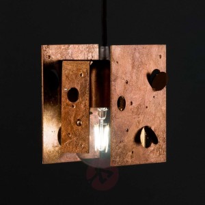 Knikerboker Buchi lampa wisząca 13x11x16,5 miedź