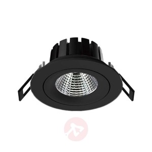 SLC DL04 oprawa wpuszczana LED czarna 2 700 K