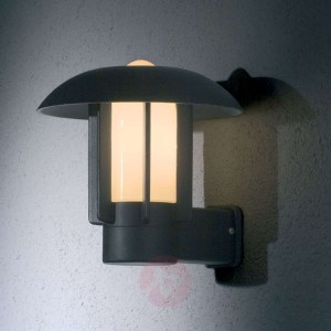 Aluminiowa zewnętrzna lampa ścienna HEIMDAL