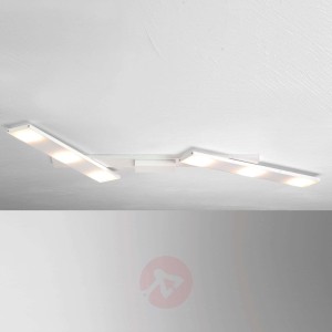 Odchylana lampa sufitowa LED Slight, biała