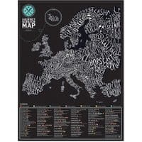 Mapa zdrapywalna Gourmet