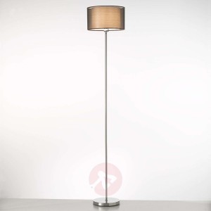 Elegancka lampa stojąca BONNIE z mater. abażurem