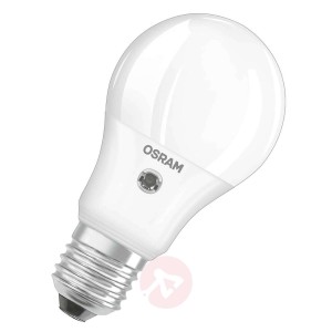 Żarówka LED E27 6W, czujnik światła dziennego