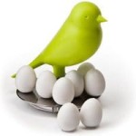 Zestaw 8 magnesów z podstawką Sparrow Egg