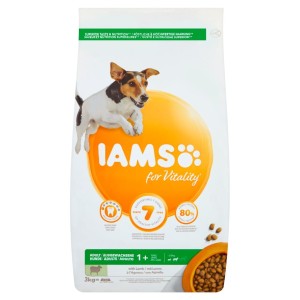 Iams - Karma z jagnięciną dla dorosłych psów małych i śre...