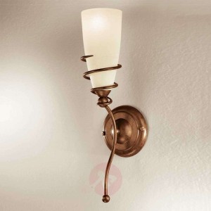 Lampa ścienna Daniele antyczny mosiądz
