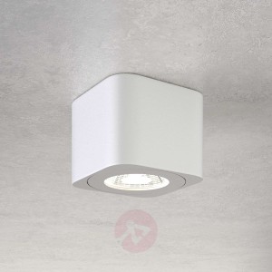 Kwadratowy downlight LED Palmi, biały