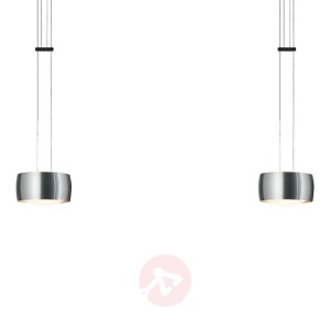 OLIGO Grace lampa wisząca LED 2-punktowa alu