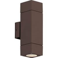 Zewnętrzna lampa ścienna Paros Brown Tall