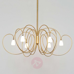 Lampa wisząca LED Rosaspina z regulacją wysokości