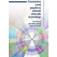 Zrównoważony rozwój gospodarczy jednostek samorządu terytorialnego
