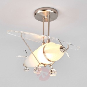 FLYA ozdobna lampa wisząca w kształcie samolotu