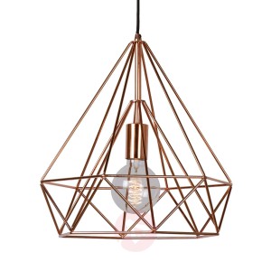 Oryginalna lampa wisząca RICKY, miedziana