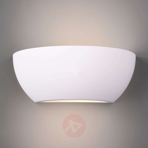 Lampa ścienna Roma z gipsu