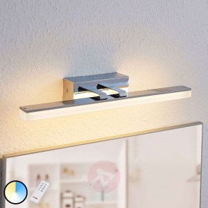 Oświetlenie lustra LED Bernie, CCT, IP44, 46 cm