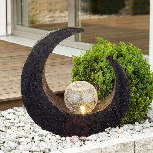 Solarna lampa dekoracyjna LED Adem, etno, 30,5 cm