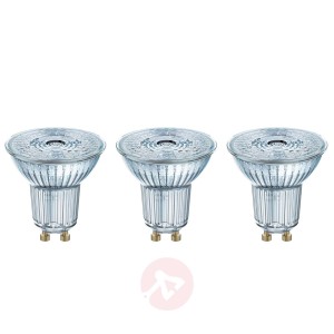 Żarówka reflektorowa LED GU10 4,3W, zestaw 3 szt.