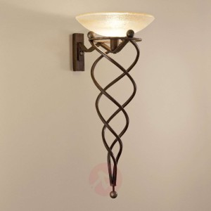 Lampa ścienna Antinea ze szkłem Murano