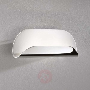 Łukowata lampa ścienna LED Monnalisa 25 chrom