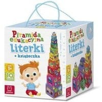 Piramida edukacyjna Literki + książeczka