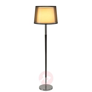 Lampa stojąca BISHADE z półprzezroczystym abażurem