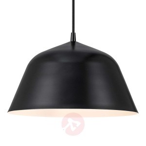 Lampa wisząca Ella Ø 30 cm, czarna