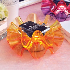 Designerska lampa stołowa LED FLAMENCA, pom.