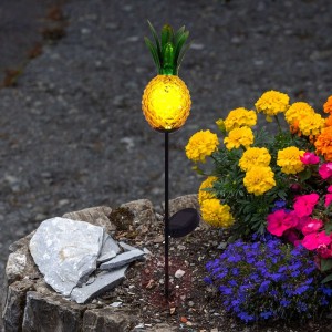 Solarne oświetlenie dekoracyjne LED Ananas