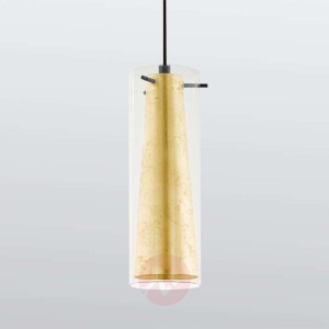 Lampa wisząca Pinto Gold 1-punktowa