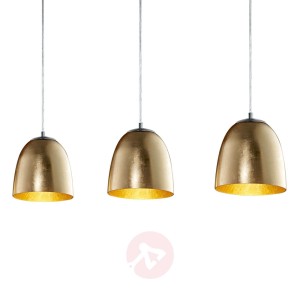 3-punktowa lampa wisząca Ontario ze szkła