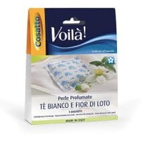 Zestaw 3 odświeżaczy do szafy Luvenia White Tea and Lotus