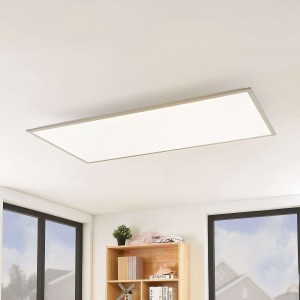 Lindby Stenley panel LED, CCT, 119 cm x 59 cm