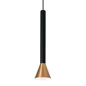 Lampa wisząca LED Danka złoto satynowane